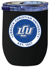 Load image into Gallery viewer, Lubbock Christian University Chaparral 12 oz Insulated Wine Stainless Steel Tumbler Black Officially Licensed Collegiate Product Black
