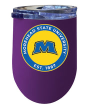 Load image into Gallery viewer, Morehead State University 12 oz Insulated Wine Stainless Steel Tumbler Purple Officially Licensed Collegiate Product Purple
