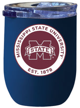 Load image into Gallery viewer, Mississippi State Bulldogs 12 oz Insulated Wine Stainless Steel Tumbler Navy Officially Licensed Collegiate Product Navy
