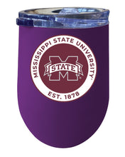 Load image into Gallery viewer, Mississippi State Bulldogs 12 oz Insulated Wine Stainless Steel Tumbler  Officially Licensed Collegiate Product
