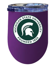 Load image into Gallery viewer, Michigan State Spartans 12 oz Insulated Wine Stainless Steel Tumbler  Officially Licensed Collegiate Product
