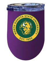 Load image into Gallery viewer, North Dakota State Bison 12 oz Insulated Wine Stainless Steel Tumbler  Officially Licensed Collegiate Product
