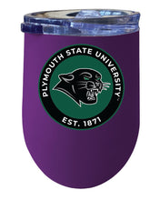 Load image into Gallery viewer, Plymouth State University 12 oz Insulated Wine Stainless Steel Tumbler  Officially Licensed Collegiate Product
