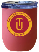 Load image into Gallery viewer, Tuskegee University 12 oz Insulated Wine Stainless Steel Tumbler Coral Officially Licensed Collegiate Product Coral
