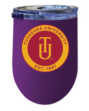 Load image into Gallery viewer, Tuskegee University 12 oz Insulated Wine Stainless Steel Tumbler  Officially Licensed Collegiate Product
