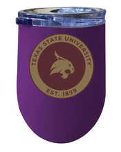 Load image into Gallery viewer, Texas State Bobcats 12 oz Insulated Wine Stainless Steel Tumbler  Officially Licensed Collegiate Product
