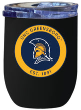 Load image into Gallery viewer, North Carolina Greensboro Spartans 12 oz Insulated Wine Stainless Steel Tumbler  Officially Licensed Collegiate Product
