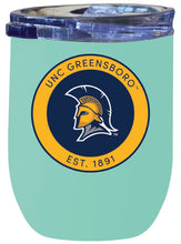 Load image into Gallery viewer, North Carolina Greensboro Spartans 12 oz Insulated Wine Stainless Steel Tumbler  Officially Licensed Collegiate Product
