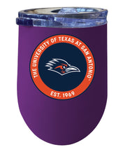 Load image into Gallery viewer, UTSA Road Runners 12 oz Insulated Wine Stainless Steel Tumbler Purple Officially Licensed Collegiate Product Purple
