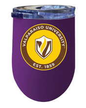 Load image into Gallery viewer, Valparaiso University 12 oz Insulated Wine Stainless Steel Tumbler Purple Officially Licensed Collegiate Product Purple
