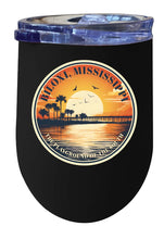 Load image into Gallery viewer, Biloxi Mississippi Design A Souvenir 12 oz Insulated Wine Stainless Steel Tumbler
