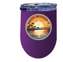 Load image into Gallery viewer, Biloxi Mississippi Design A Souvenir 12 oz Insulated Wine Stainless Steel Tumbler
