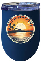 Load image into Gallery viewer, Biloxi Mississippi Design A Souvenir 12 oz Insulated Wine Stainless Steel Tumbler
