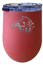 Load image into Gallery viewer, Abilene Christian University NCAA Laser-Etched Wine Tumbler - 12oz  Stainless Steel Insulated Cup
