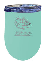 Load image into Gallery viewer, Gonzaga Bulldogs NCAA Laser-Etched Wine Tumbler - 12oz  Stainless Steel Insulated Cup
