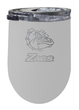 Load image into Gallery viewer, Gonzaga Bulldogs NCAA Laser-Etched Wine Tumbler - 12oz  Stainless Steel Insulated Cup
