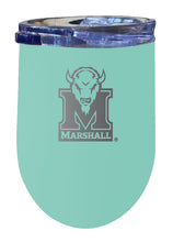 Load image into Gallery viewer, Marshall Thundering Herd NCAA Laser-Etched Wine Tumbler - 12oz  Stainless Steel Insulated Cup
