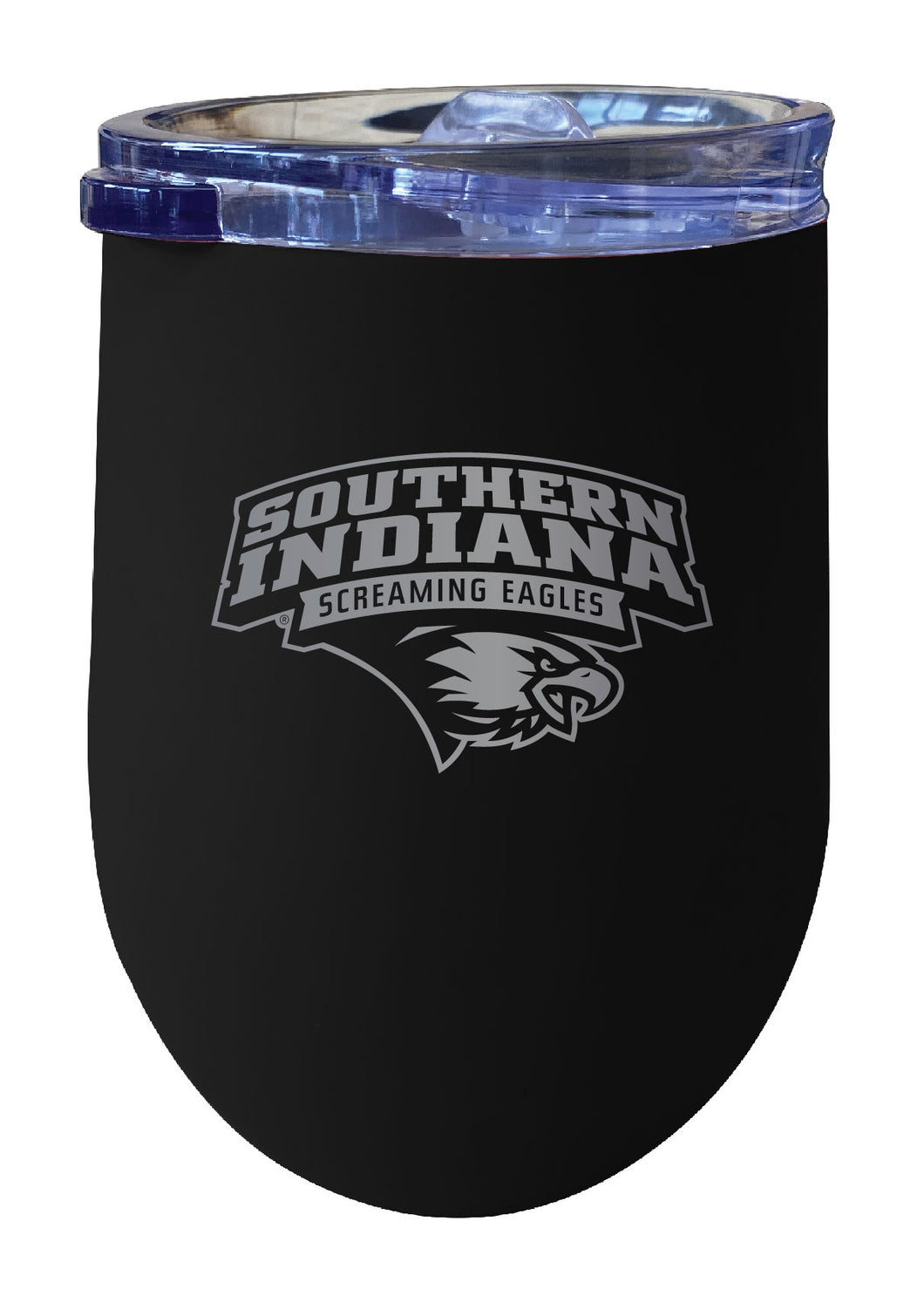 University of Southern Indiana 12 oz Engraved Insulated Wine Stainless Steel Tumbler Officially Licensed Collegiate Product