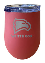 Load image into Gallery viewer, Winthrop University 12 oz Engraved Insulated Wine Stainless Steel Tumbler Officially Licensed Collegiate Product
