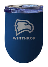 Load image into Gallery viewer, Winthrop University 12 oz Engraved Insulated Wine Stainless Steel Tumbler Officially Licensed Collegiate Product
