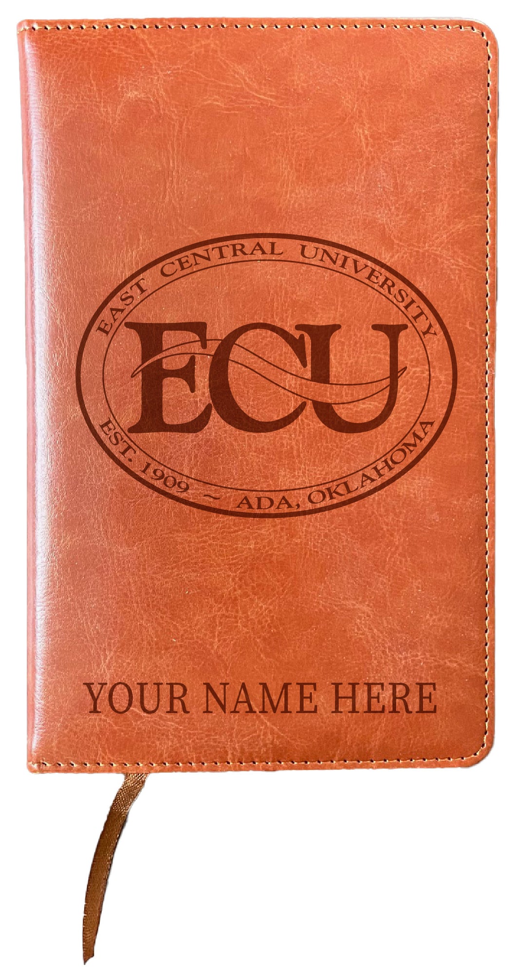 East Central University Tigers Customizable Engraved 8