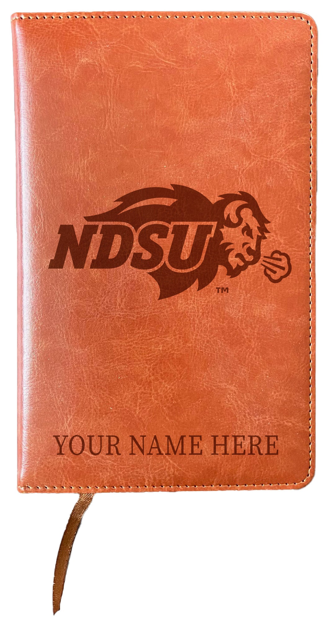 North Dakota State Bison Customizable Engraved 8