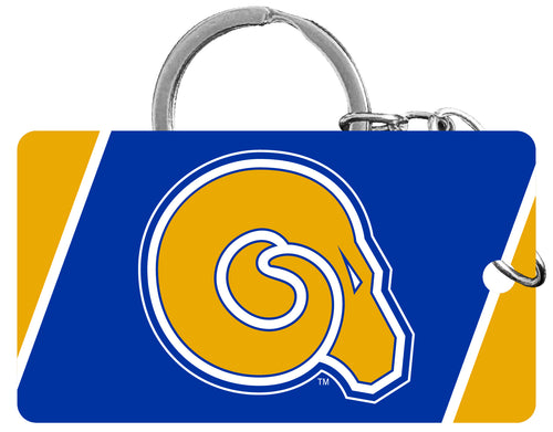 Albany State University Acrylic Keychain 1.5