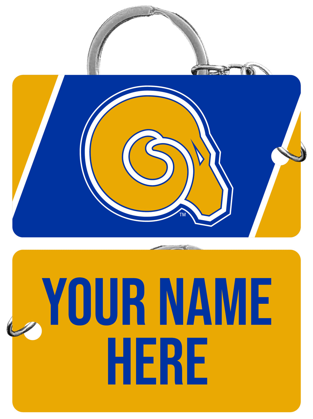 Albany State University Customizable Acrylic Keychain 1.5