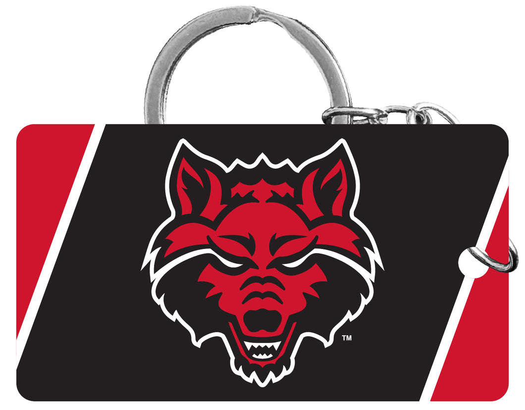 Arkansas State Acrylic Keychain 1.5