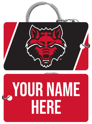 Arkansas State Customizable Acrylic Keychain 1.5