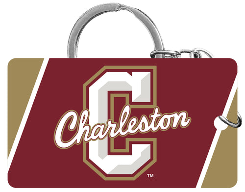 College of Charleston Acrylic Keychain 1.5