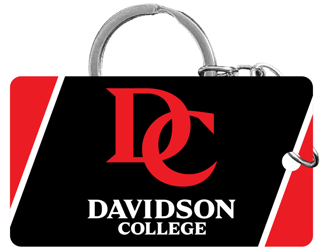 Davidson College Acrylic Keychain 1.5