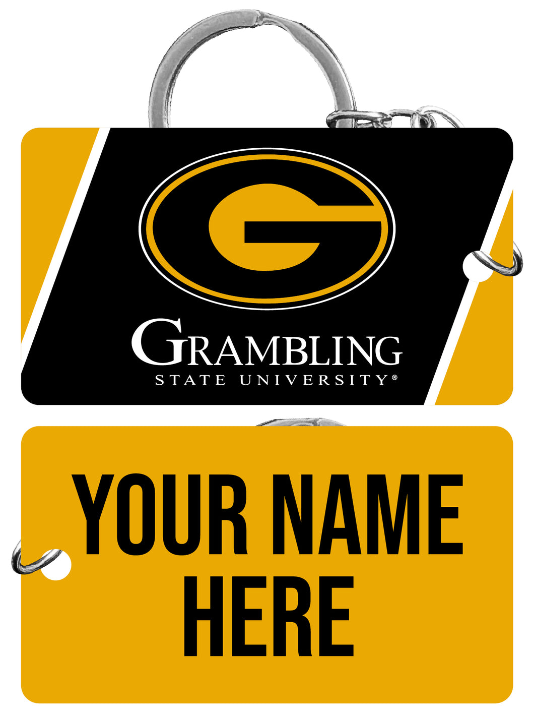 Grambling State Tigers Customizable Acrylic Keychain 1.5