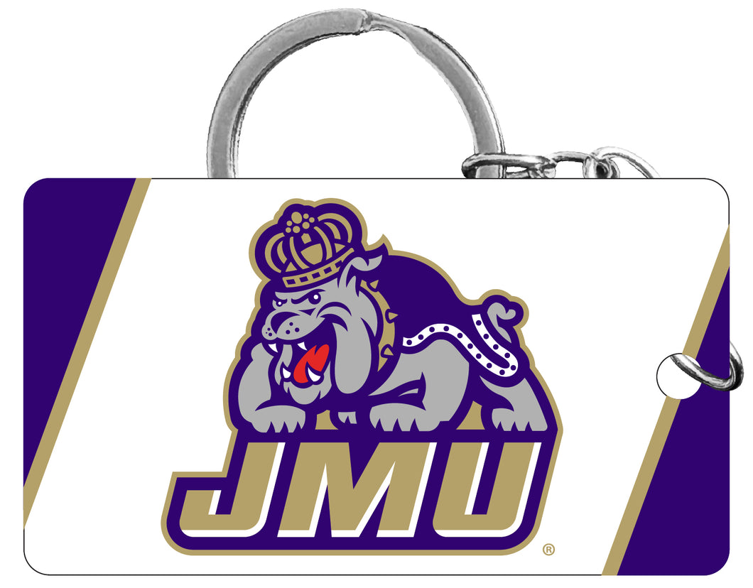 James Madison Dukes Acrylic Keychain 1.5