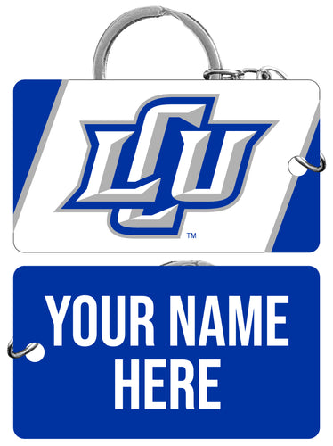 Lubbock Christian University Chaparral Customizable Acrylic Keychain 1.5