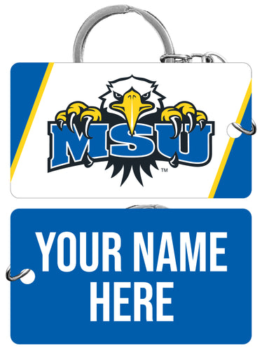 Morehead State University Customizable Acrylic Keychain 1.5