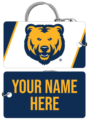 Northern Colorado Bears Customizable Acrylic Keychain 1.5