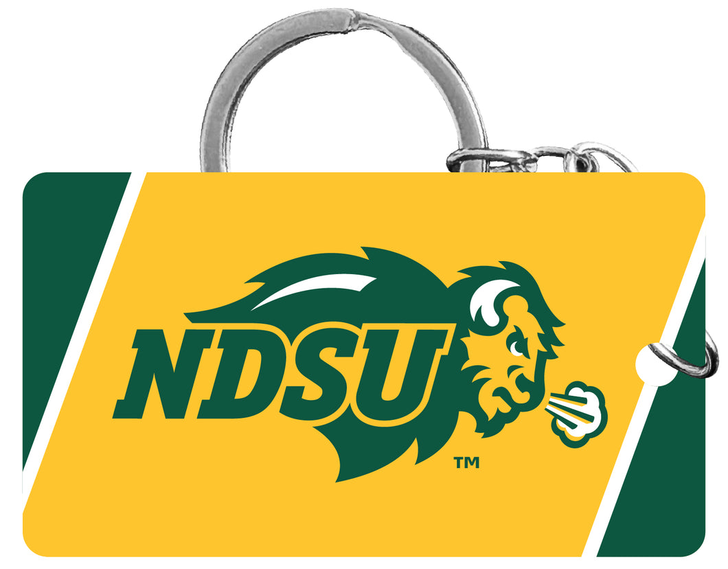 North Dakota State Bison Acrylic Keychain 1.5