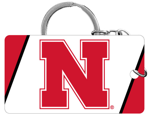 Nebraska Cornhuskers Acrylic Keychain 1.5