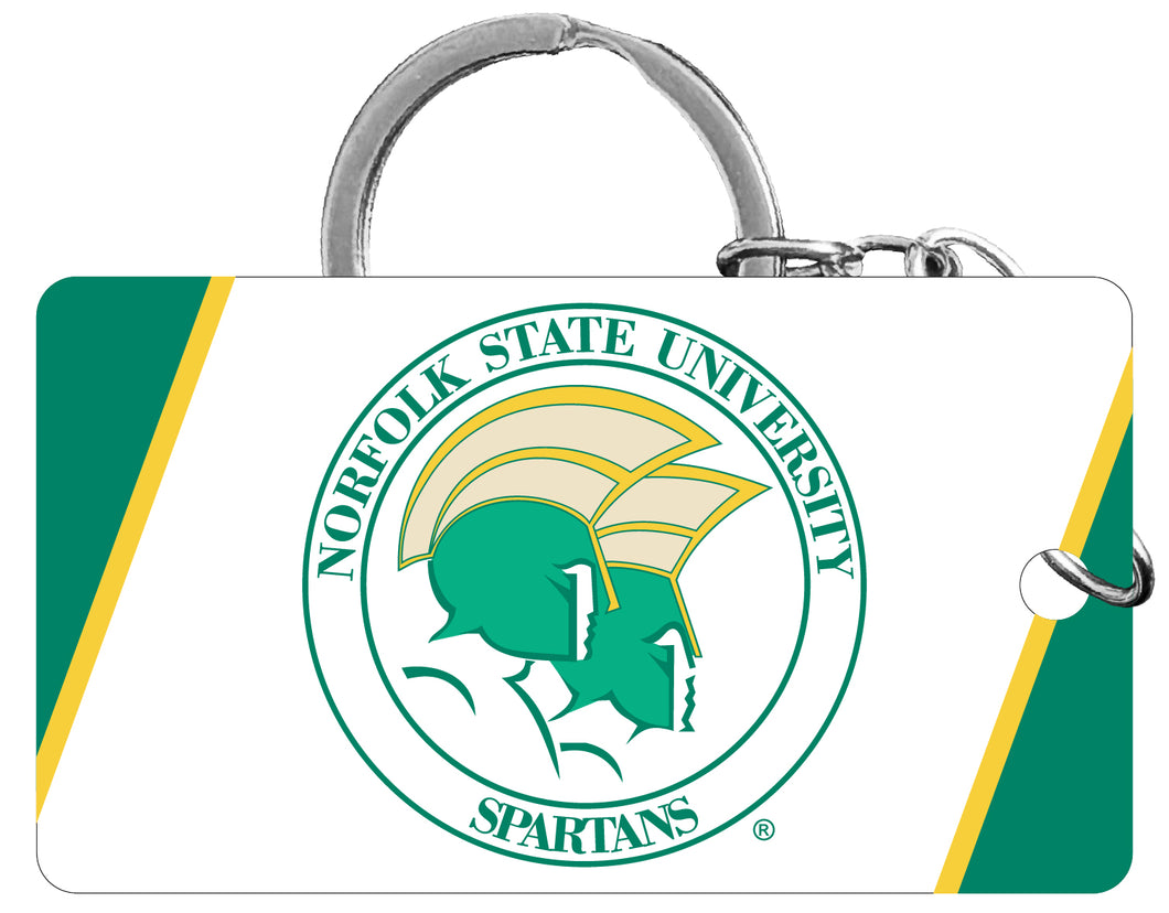 Norfolk State University Acrylic Keychain 1.5