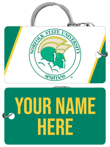 Norfolk State University Customizable Acrylic Keychain 1.5