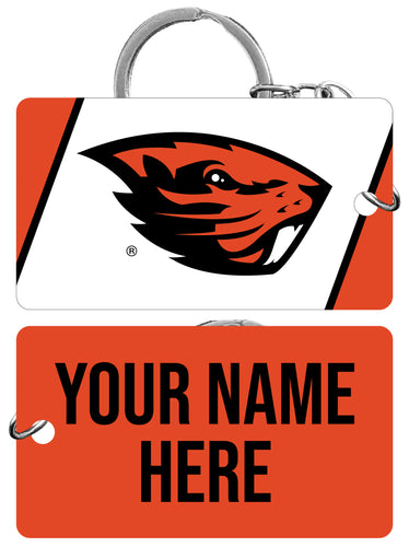 Oregon State Beavers Customizable Acrylic Keychain 1.5