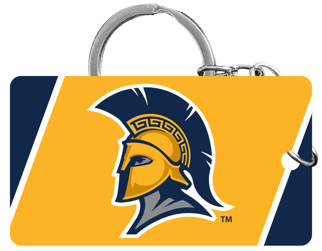 North Carolina Greensboro Spartans Acrylic Keychain 1.5