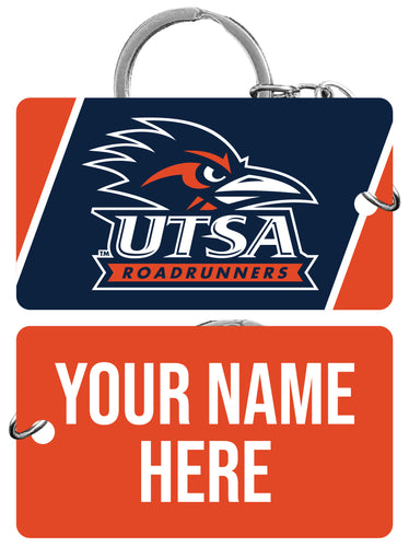 UTSA Road Runners Customizable Acrylic Keychain 1.5