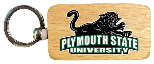 Plymouth State University 2.5 x 1-Inch Wooden Keychain Officially Licensed Collegiate Product Single