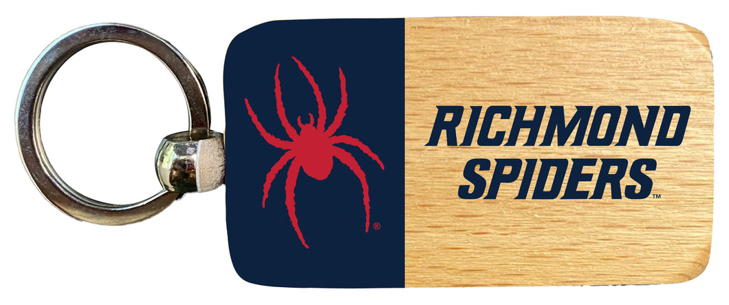 Richmond Spiders 2.5 x 1-Inch Wooden Keychain Officially Licensed Collegiate Product 2-Pack