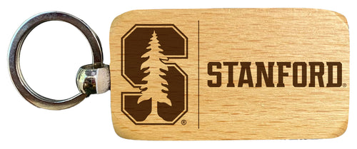 Stanford University 2.5 x 1-Inch Engraved Wooden Keychain Officially Licensed Collegiate Product 2-Pack