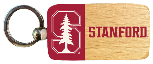 Stanford University 2.5 x 1-Inch Wooden Keychain Officially Licensed Collegiate Product 2-Pack