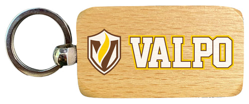 Valparaiso University 2.5 x 1-Inch Wooden Keychain Officially Licensed Collegiate Product 2-Pack