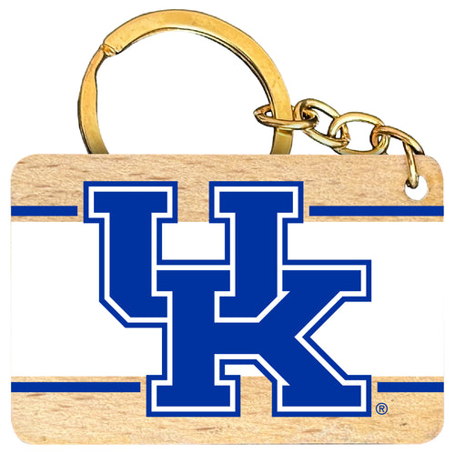 Kentucky Wildcats Flat Wood Keychain 1.5